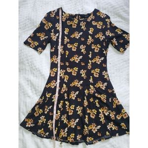 Floral classic dress